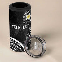 Polynesia Tribal 4 in 1 Can Cooler Tumbler Tentacles Plumeria LT7 - Polynesian Pride