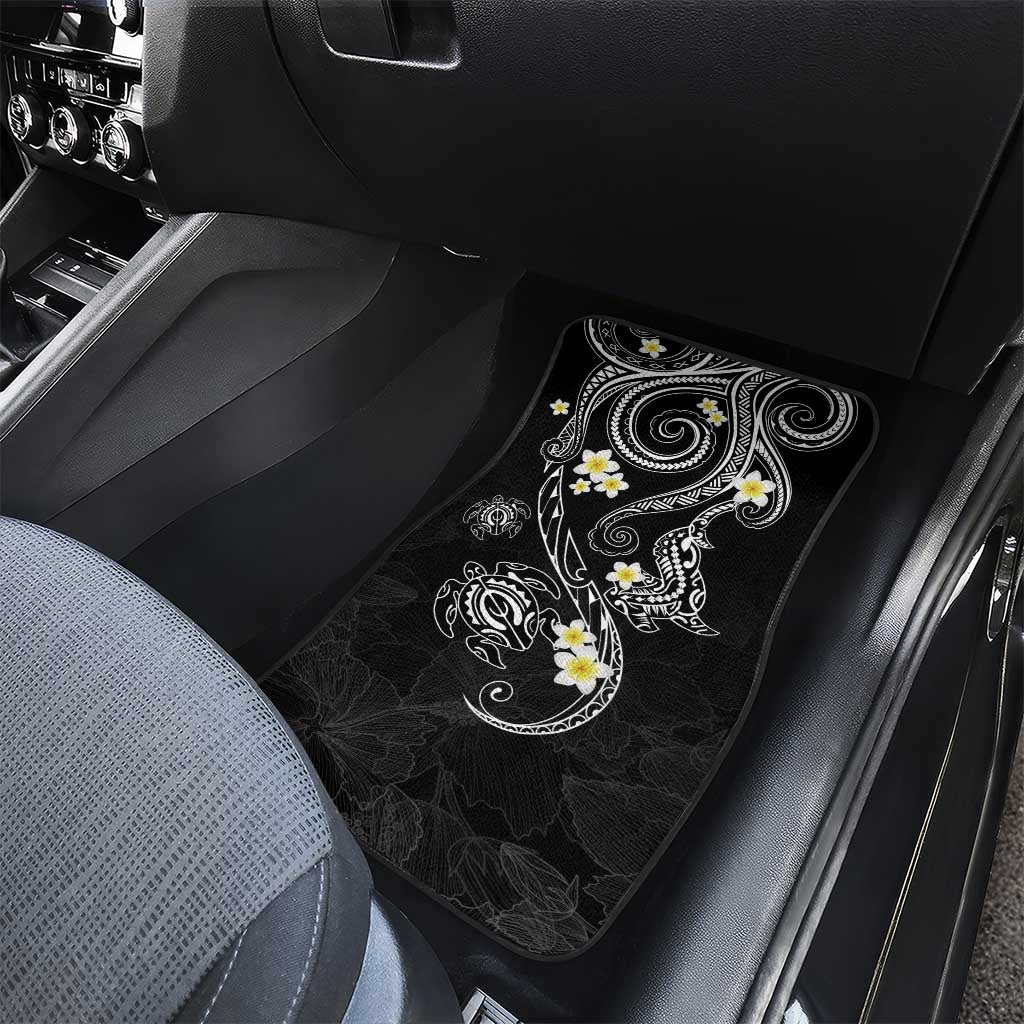 Polynesia Tribal Car Mats Tentacles Plumeria LT7 - Polynesian Pride