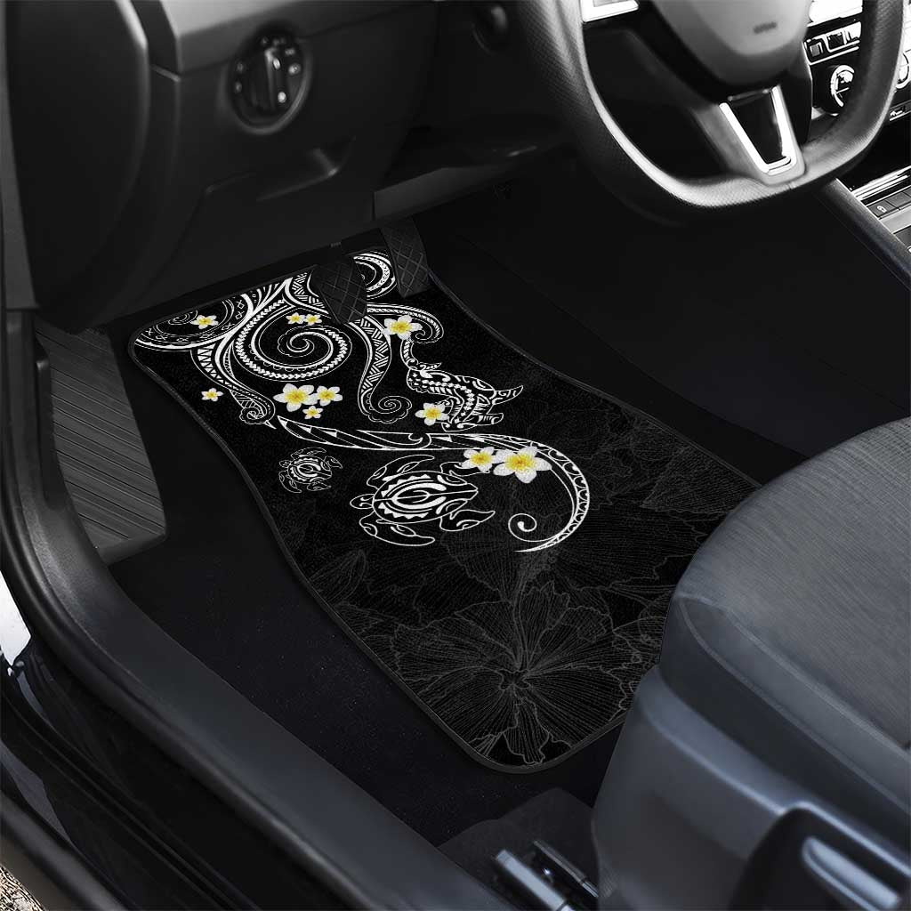 Polynesia Tribal Car Mats Tentacles Plumeria LT7 - Polynesian Pride