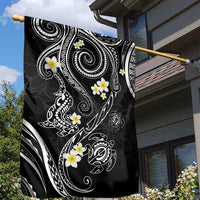 Polynesia Tribal Garden Flag Tentacles Plumeria LT7 - Polynesian Pride