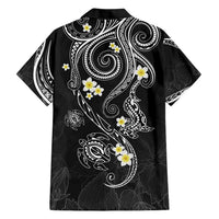 Polynesia Tribal Hawaiian Shirt Tentacles Plumeria LT7 - Polynesian Pride