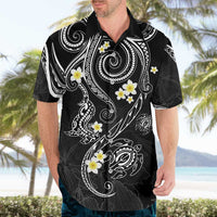 Polynesia Tribal Hawaiian Shirt Tentacles Plumeria LT7 - Polynesian Pride