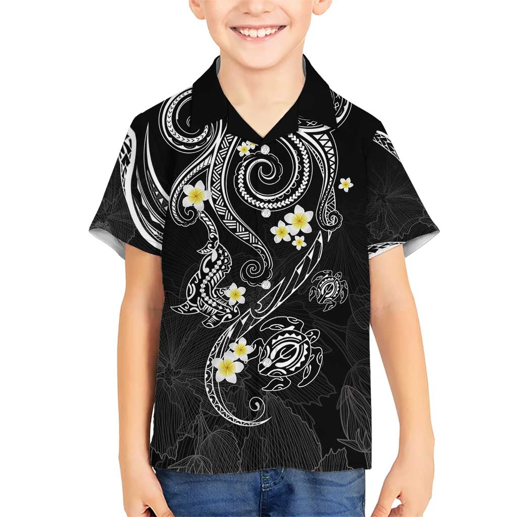 Polynesia Tribal Hawaiian Shirt Tentacles Plumeria LT7 - Polynesian Pride