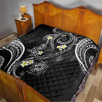 Polynesia Tribal Quilt Tentacles Plumeria