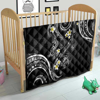 Polynesia Tribal Quilt Tentacles Plumeria