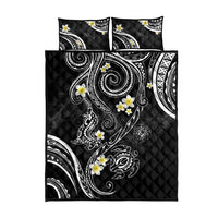 Polynesia Tribal Quilt Bed Set Tentacles Plumeria LT7 - Polynesian Pride