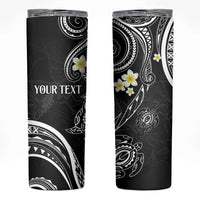Polynesia Tribal Skinny Tumbler Tentacles Plumeria