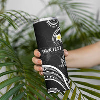 Polynesia Tribal Skinny Tumbler Tentacles Plumeria