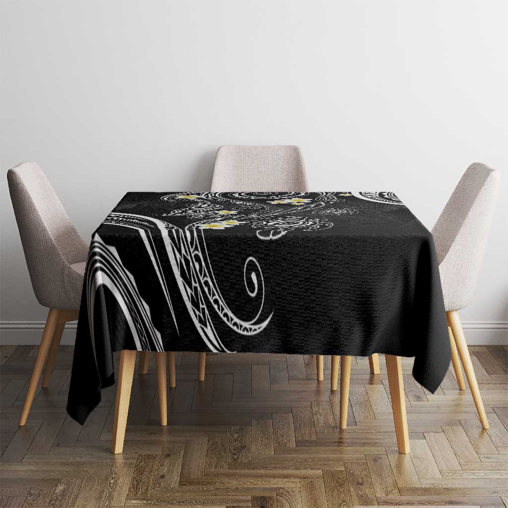 Polynesia Tribal Tablecloth Tentacles Plumeria LT7 - Polynesian Pride