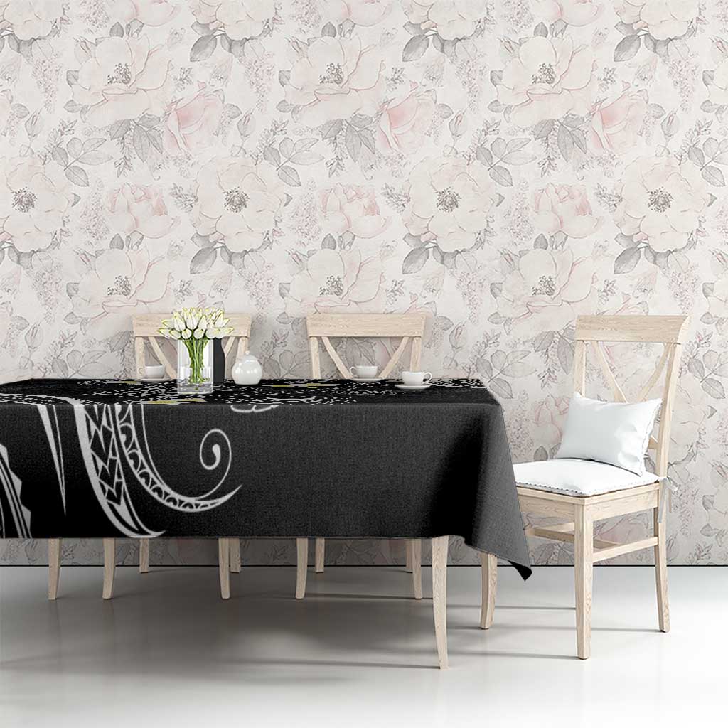 Polynesia Tribal Tablecloth Tentacles Plumeria LT7 - Polynesian Pride