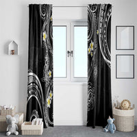 Polynesia Tribal Window Curtain Tentacles Plumeria LT7 - Polynesian Pride