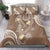 Polynesia Tribal Bedding Set Mocha Plumeria Tentacles