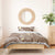 Polynesia Tribal Bedding Set Mocha Plumeria Tentacles
