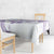 Polynesia Tribal Tablecloth Lilac Plumeria Tentacles