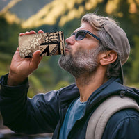 Bula Fiji Plumeria Tagimoucia Salusalu Beige 4 in 1 Can Cooler Tumbler Kaiviti Masi - Polynesian Pride