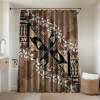 Bula Fiji Plumeria Tagimoucia Salusalu Mocha Bathroom Set Kaiviti Masi - Polynesian Pride