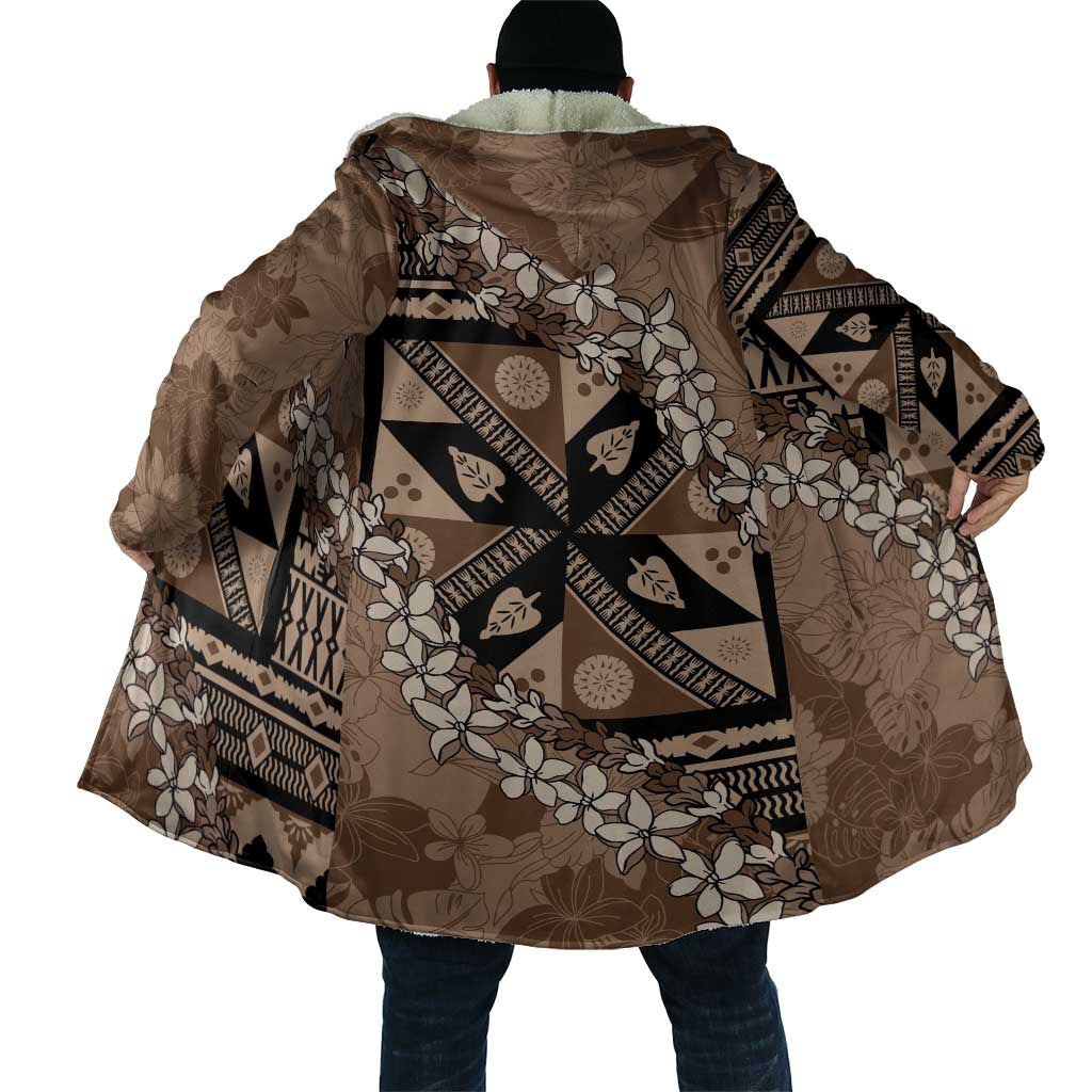 Bula Fiji Plumeria Tagimoucia Salusalu Mocha Cloak Kaiviti Masi - Polynesian Pride