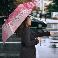 Bula Fiji Plumeria Tagimoucia Salusalu Pink Umbrella Kaiviti Masi - Polynesian Pride