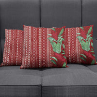 Women's Day Samoa Malu Tattoo Inspired Mix Teuila Pillow Cover Scarlet LT7 - Polynesian Pride