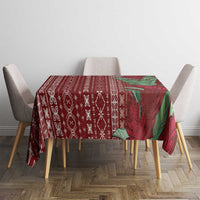 Women's Day Samoa Malu Tattoo Inspired Mix Teuila Tablecloth Scarlet LT7 - Polynesian Pride