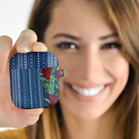 Women's Day Samoa Malu Tattoo Inspired Mix Teuila AirPods Case Royal Blue LT7 - Polynesian Pride
