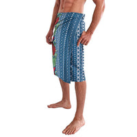 Women's Day Samoa Malu Tattoo Inspired Mix Teuila Lavalava Royal Blue LT7 - Polynesian Pride