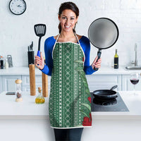 Women's Day Samoa Malu Tattoo Inspired Mix Teuila Apron Sage Green LT7 - Polynesian Pride