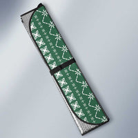 Women's Day Samoa Malu Tattoo Inspired Mix Teuila Auto Sun Shade Sage Green LT7 - Polynesian Pride