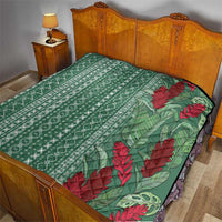 Women's Day Samoa Malu Tattoo Inspired Mix Teuila Quilt Sage Green LT7 - Polynesian Pride