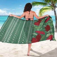 Women's Day Samoa Malu Tattoo Inspired Mix Teuila Sarong Sage Green LT7 - Polynesian Pride