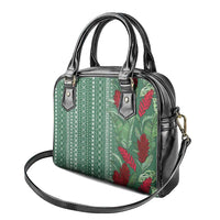 Women's Day Samoa Malu Tattoo Inspired Mix Teuila Shoulder Handbag Sage Green LT7 - Polynesian Pride