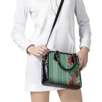Women's Day Samoa Malu Tattoo Inspired Mix Teuila Shoulder Handbag Sage Green LT7 - Polynesian Pride