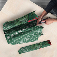 Women's Day Samoa Malu Tattoo Inspired Mix Teuila Umbrella Sage Green LT7 - Polynesian Pride