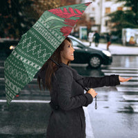 Women's Day Samoa Malu Tattoo Inspired Mix Teuila Umbrella Sage Green LT7 - Polynesian Pride