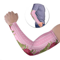 Women's Day Samoa Malu Tattoo Inspired Mix Teuila Arm Sleeves Rose Pink