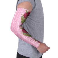 Women's Day Samoa Malu Tattoo Inspired Mix Teuila Arm Sleeves Rose Pink