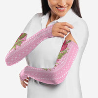 Women's Day Samoa Malu Tattoo Inspired Mix Teuila Arm Sleeves Rose Pink