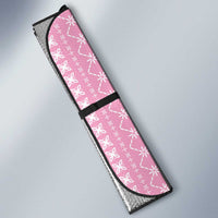 Women's Day Samoa Malu Tattoo Inspired Mix Teuila Auto Sun Shade Rose Pink LT7 - Polynesian Pride