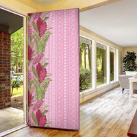 Women's Day Samoa Malu Tattoo Inspired Mix Teuila Door Cover Rose Pink LT7 - Polynesian Pride