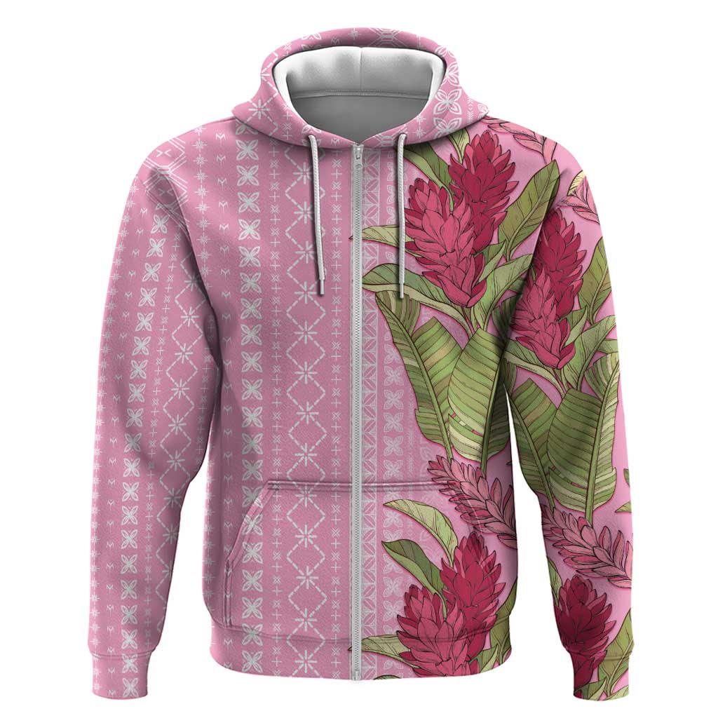 Women's Day Samoa Malu Tattoo Inspired Mix Teuila Hoodie Rose Pink