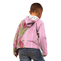 Women's Day Samoa Malu Tattoo Inspired Mix Teuila Kid Hoodie Rose Pink LT7 - Polynesian Pride