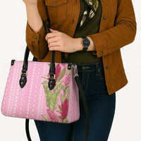 Women's Day Samoa Malu Tattoo Inspired Mix Teuila Leather Bag Rose Pink LT7 - Polynesian Pride