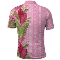 Women's Day Samoa Malu Tattoo Inspired Mix Teuila Polo Shirt Rose Pink LT7 - Polynesian Pride