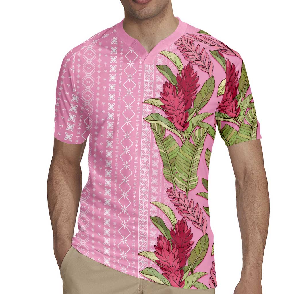 Women's Day Samoa Malu Tattoo Inspired Mix Teuila Rugby Jersey Rose Pink LT7 - Polynesian Pride