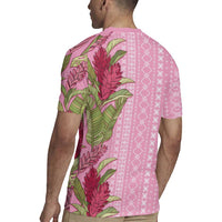 Women's Day Samoa Malu Tattoo Inspired Mix Teuila Rugby Jersey Rose Pink LT7 - Polynesian Pride