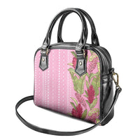Women's Day Samoa Malu Tattoo Inspired Mix Teuila Shoulder Handbag Rose Pink LT7 - Polynesian Pride