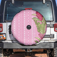 Women's Day Samoa Malu Tattoo Inspired Mix Teuila Spare Tire Cover Rose Pink LT7 Rose Pink - Polynesian Pride