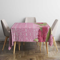 Women's Day Samoa Malu Tattoo Inspired Mix Teuila Tablecloth Rose Pink LT7 - Polynesian Pride