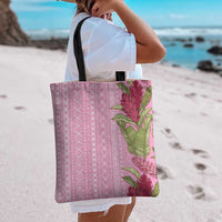 Women's Day Samoa Malu Tattoo Inspired Mix Teuila Tote Bag Rose Pink LT7 - Polynesian Pride