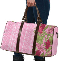 Women's Day Samoa Malu Tattoo Inspired Mix Teuila Travel Bag Rose Pink